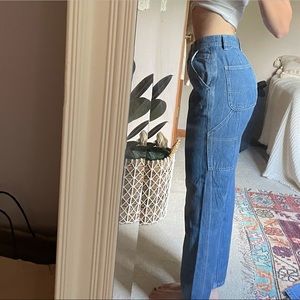 pac sun mom/carpenter jeans